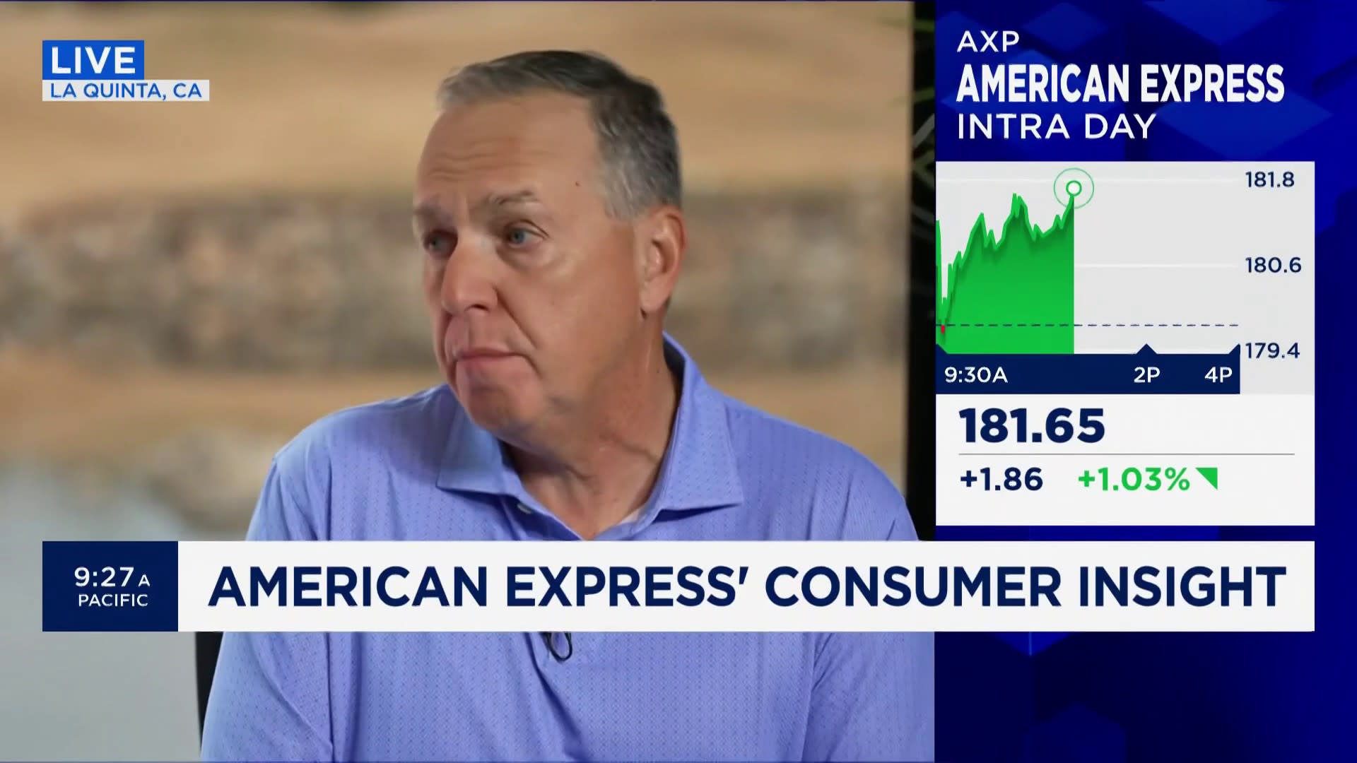 Watch CNBC’s full interview with American Express CEO Stephen Squeri