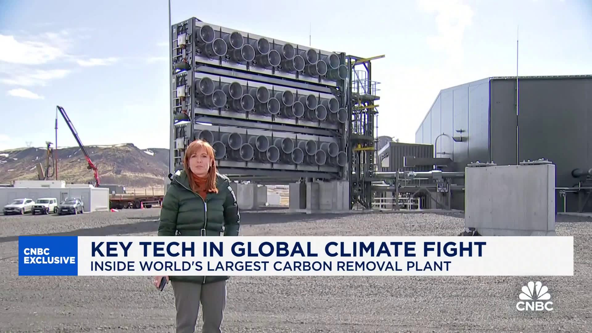 Removing CO2 from air: Inside the world's largest carbon removal plant