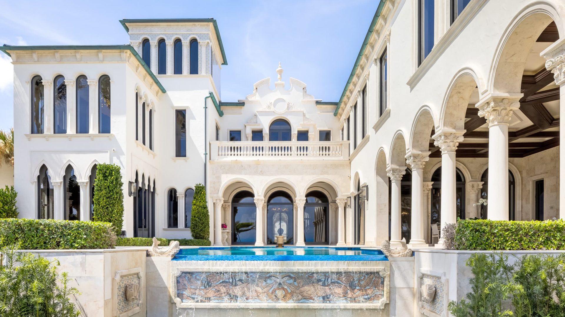 Inside a $60 million beachfront mansion with subterranean secrets and Italian flair