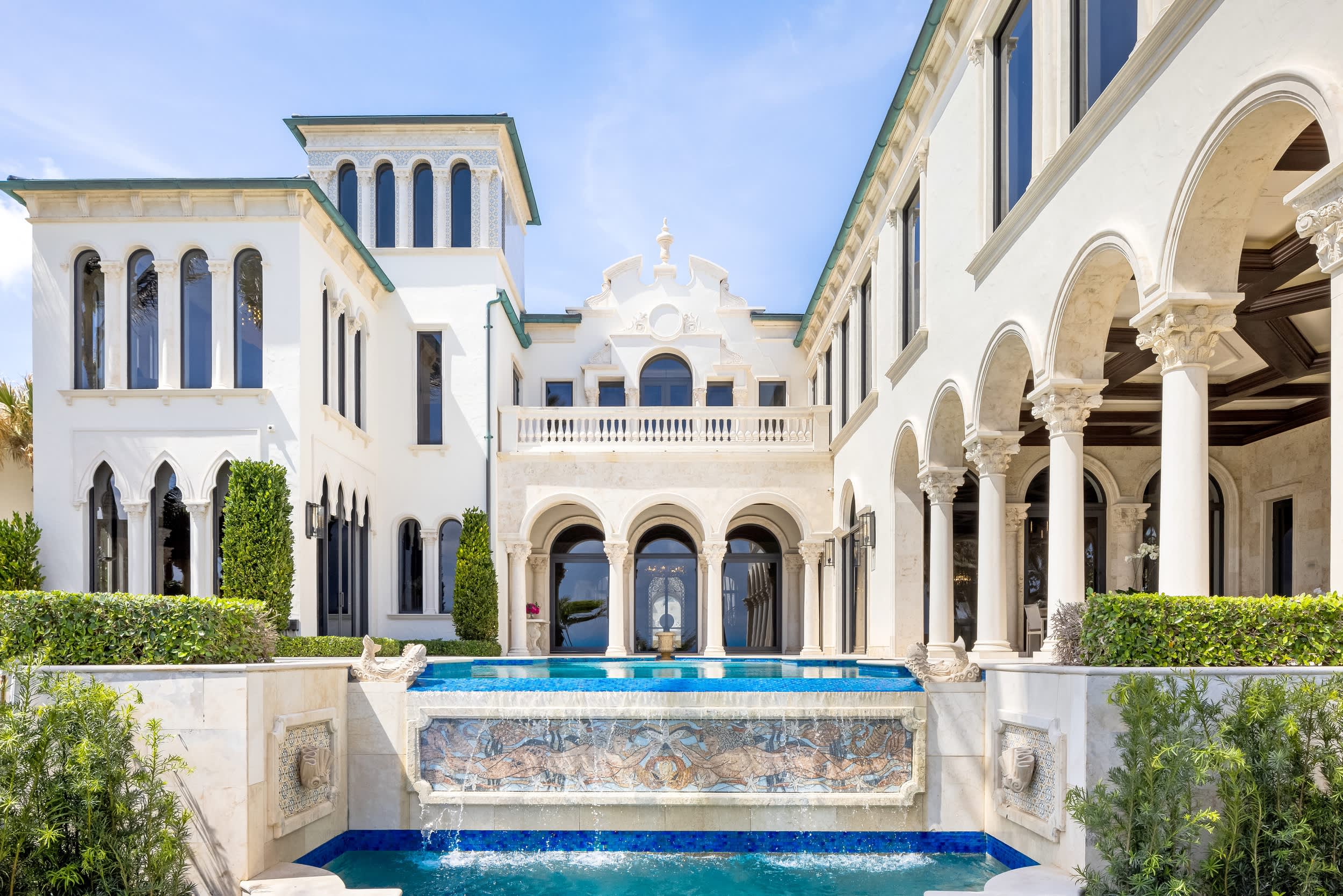 Inside a $60 million beachfront mansion with subterranean secrets and Italian flair